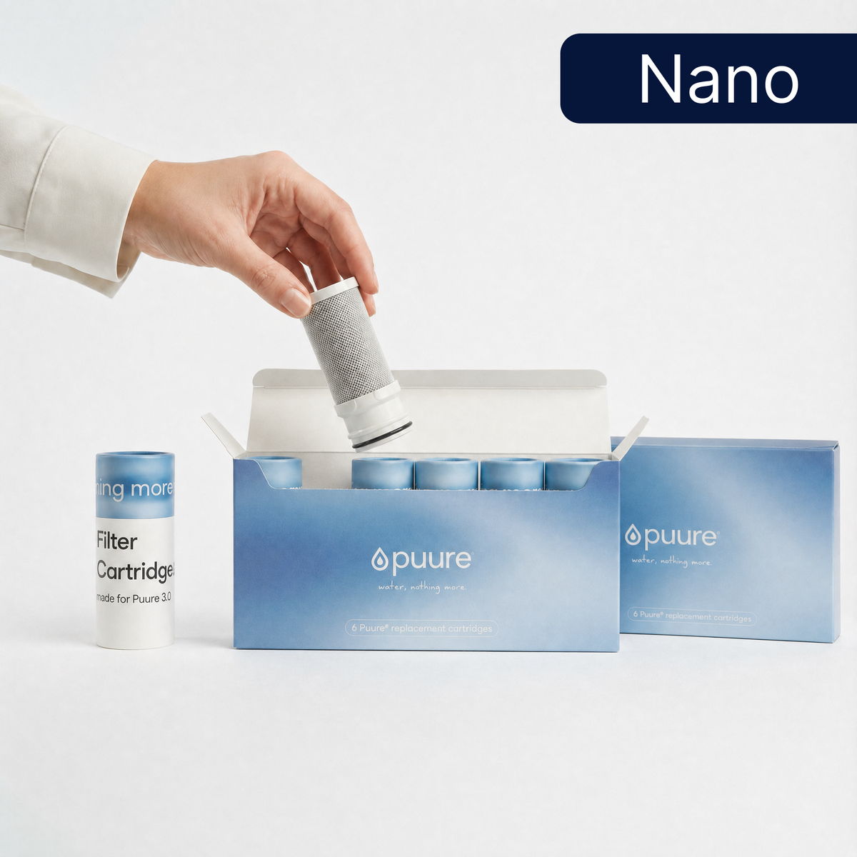 Puure® Nano filter, packaging