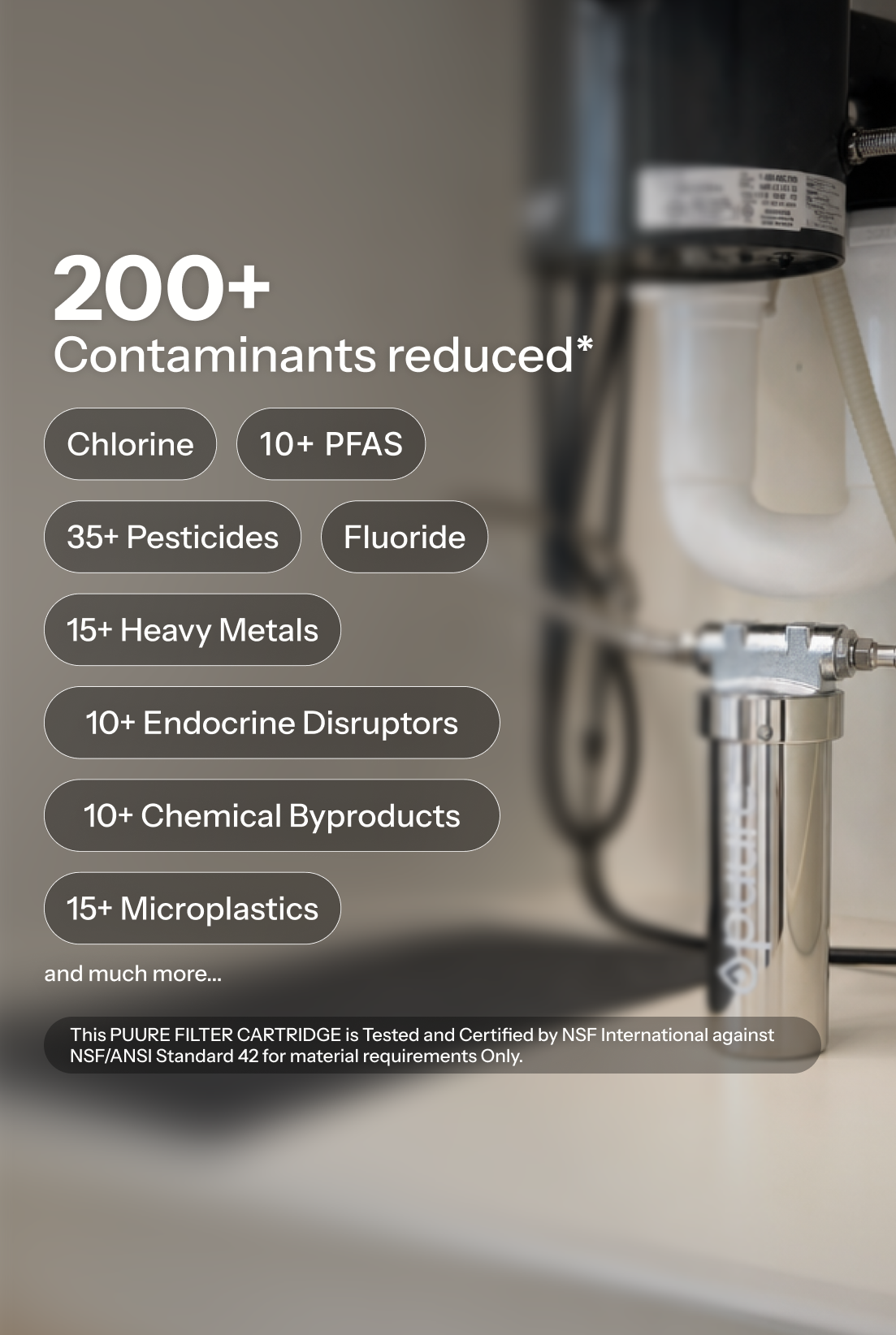 Puure 3.0 Under Sink System